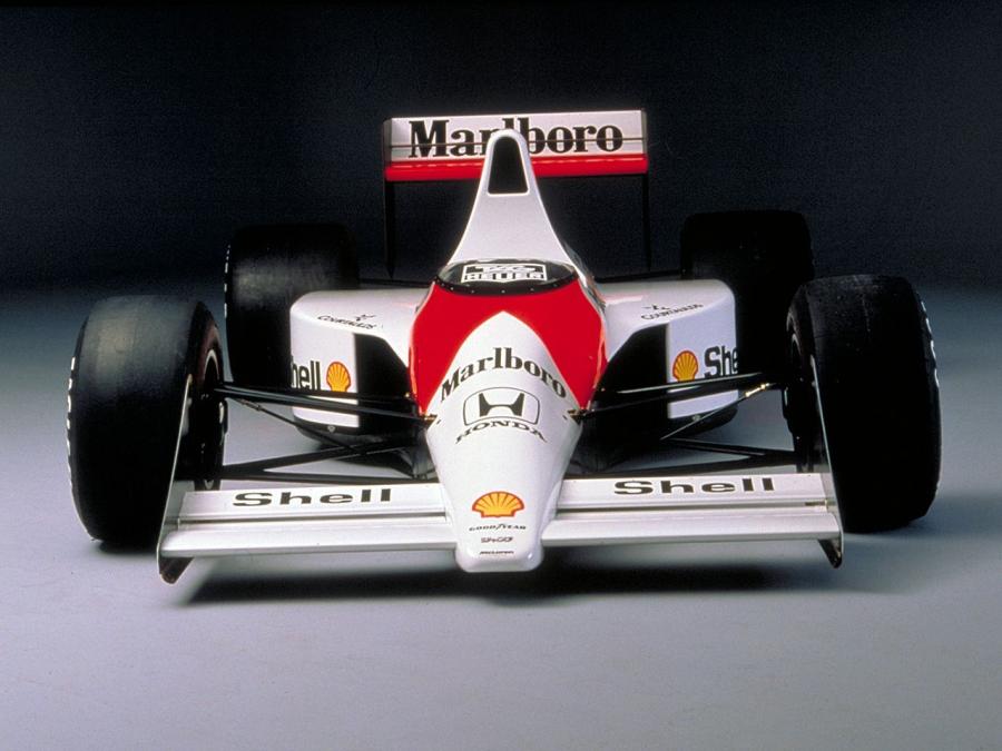  McLaren Honda MP4-5B 1990 года  (фото 8 из 9)